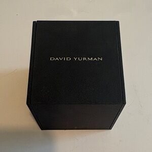 David Yurman Black Jewelry Presentation Box